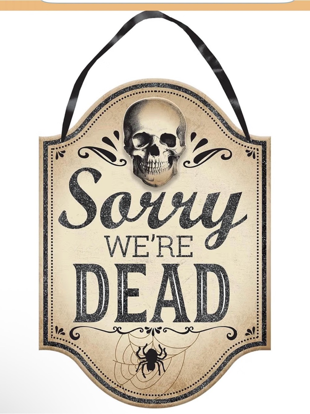 Boneyard Hanging Fiberboard Sign 13 1/2โ x 9 1/2โ